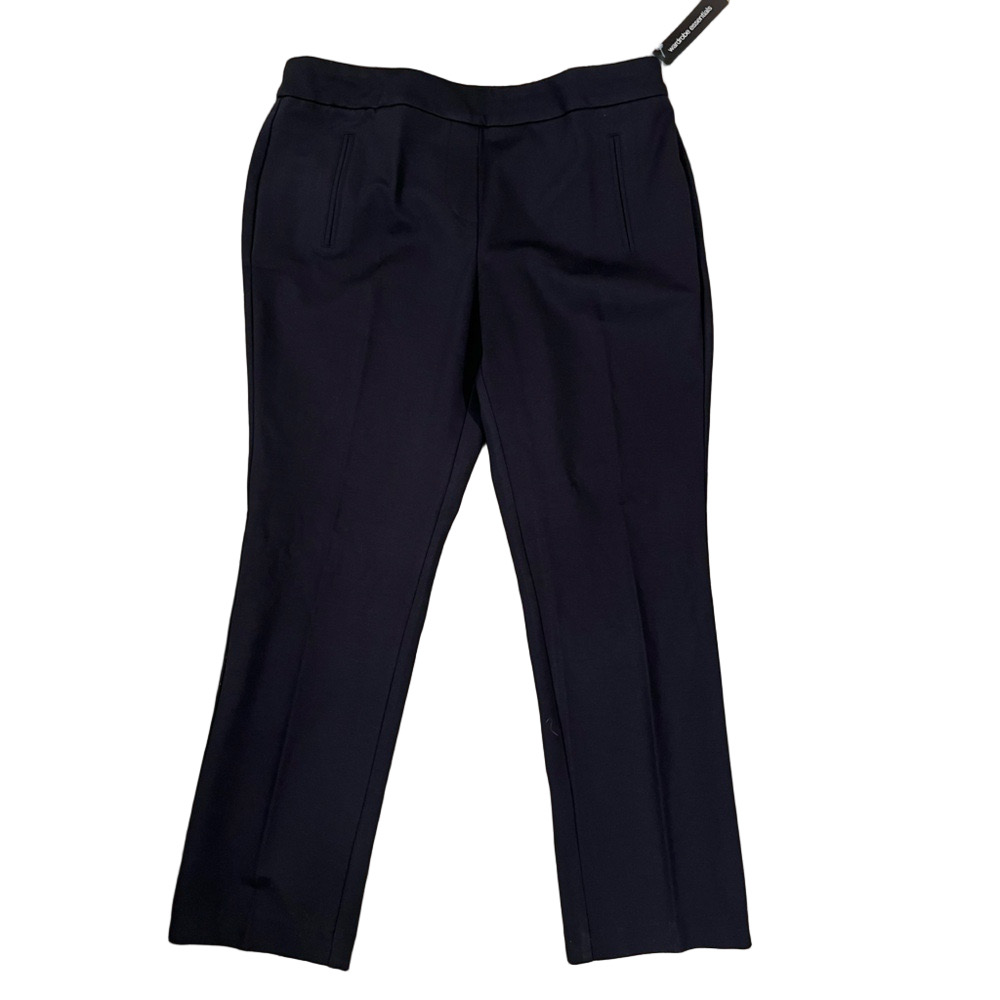 🆕 NWT Northern Reflections Basic Essentials Minimalist Black Pants - Size 12P